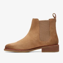 Clarks Cologne Arlo Light Tan Suede Hot