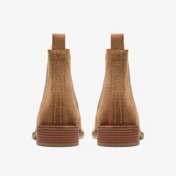 Clarks Cologne Arlo Light Tan Suede Hot