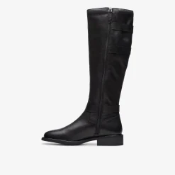 Clarks Cologne Up Black Leather Outlet