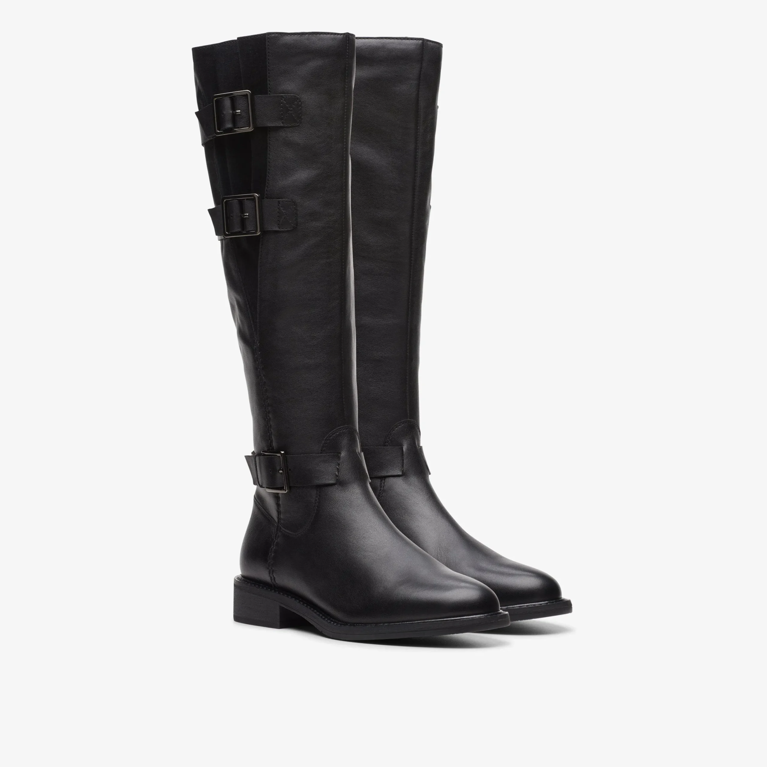 Clarks Cologne Up Black Leather Outlet