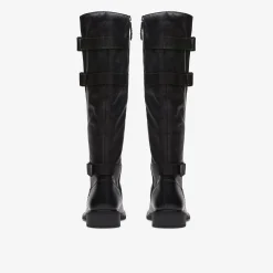 Clarks Cologne Up Black Leather Outlet