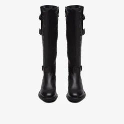Clarks Cologne Up Black Leather Outlet