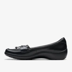 Clarks Cora Haley Black Leather Online