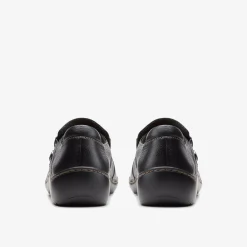Clarks Cora Poppy Black Tumbled Fashion