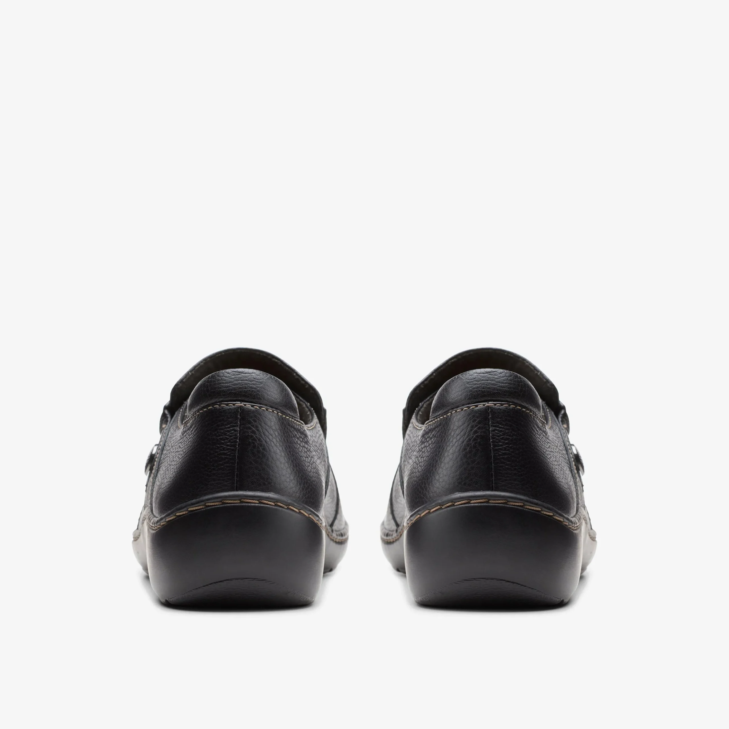 Clarks Cora Poppy Black Tumbled Fashion
