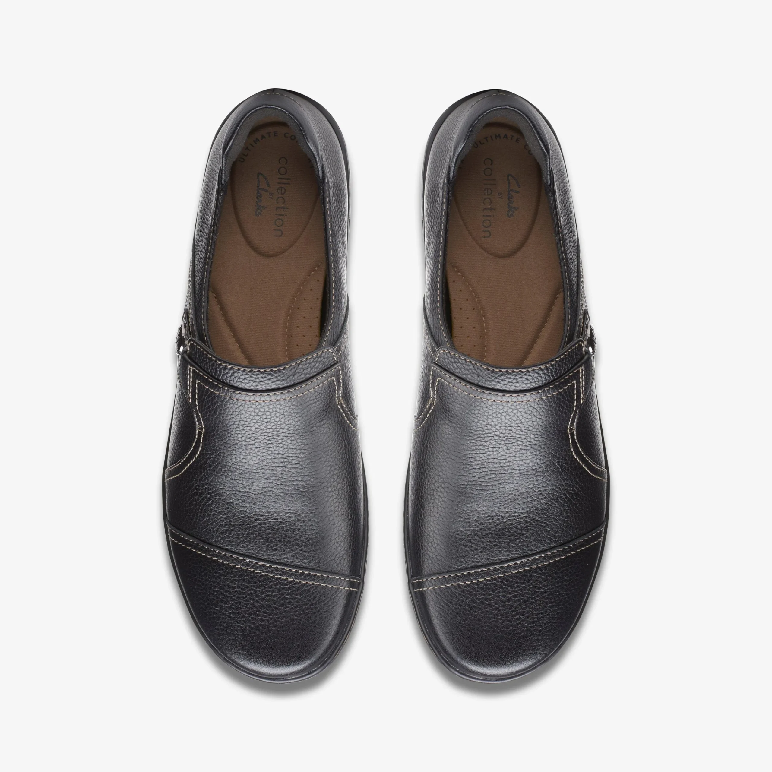 Clarks Cora Poppy Black Tumbled Fashion