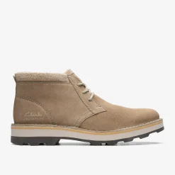 Clarks Corston DB Waterproof Sand Warmlined Store