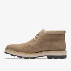 Clarks Corston DB Waterproof Sand Warmlined Store