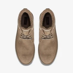 Clarks Corston DB Waterproof Sand Warmlined Store