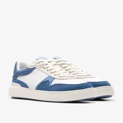 Clarks Court Lite Race Blue Combination Sale