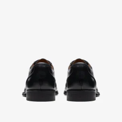 Clarks Craft Arlo Lace Black Leather Discount