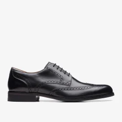Clarks Craft Arlo Limit Black Leather Cheap