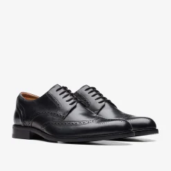 Clarks Craft Arlo Limit Black Leather Cheap