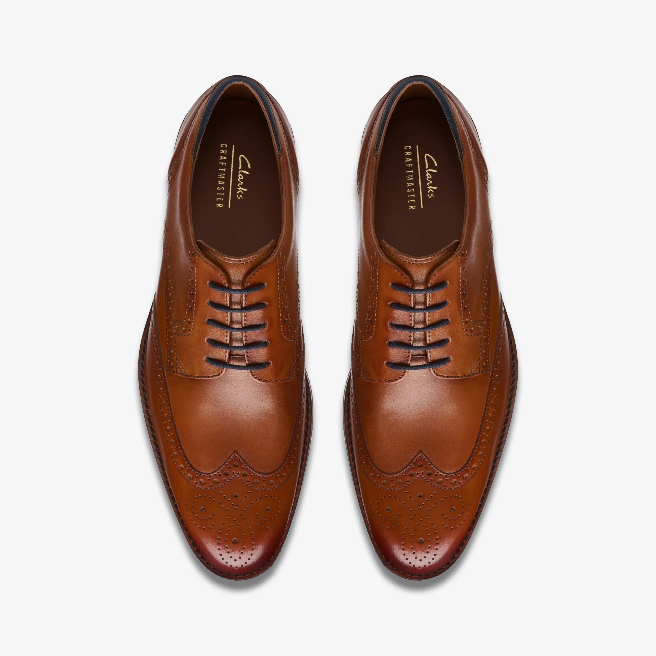 Clarks Craft Arlo Limit Tan Leather Hot