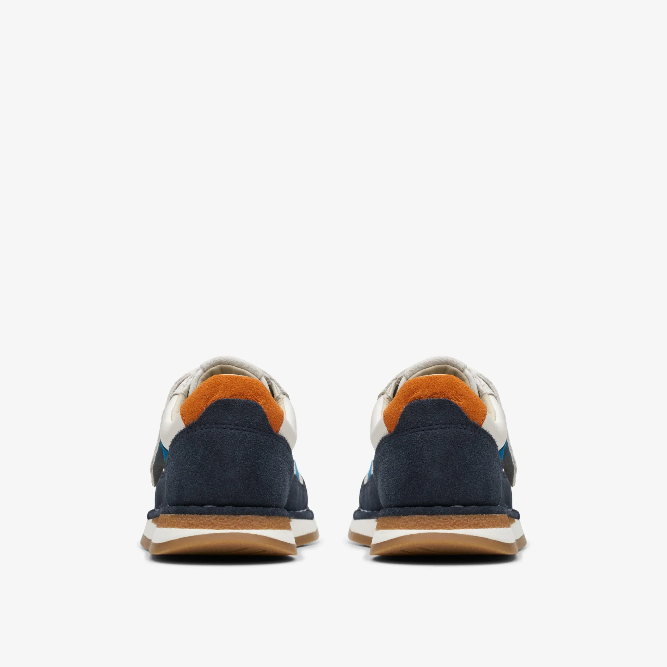 Clarks Craft Run Tor Kid Navy Combination Outlet