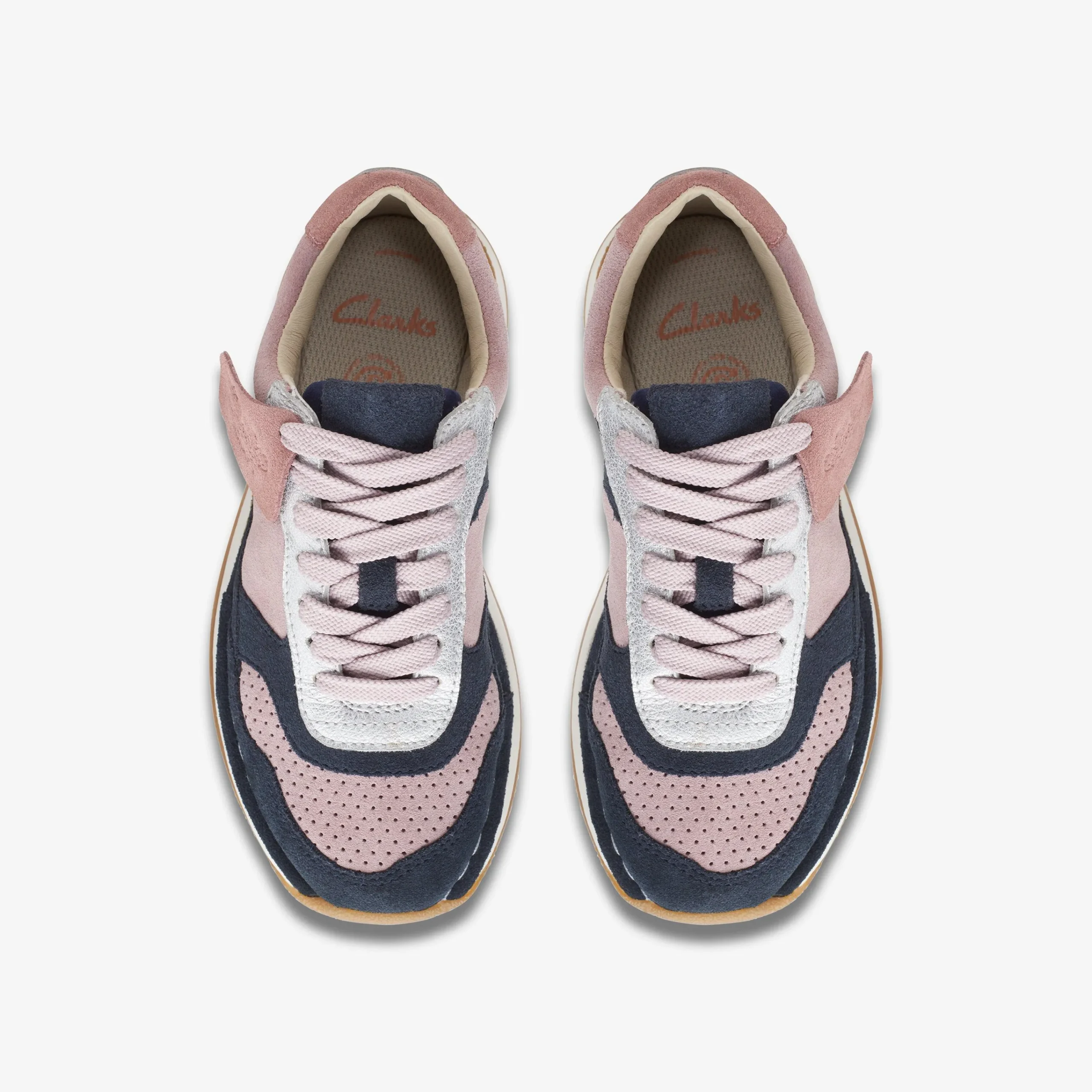 Clarks Craft Run Tor Kid Pink Combination Store