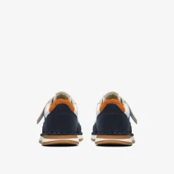 Clarks Craft Run Tor Older Navy Combination New