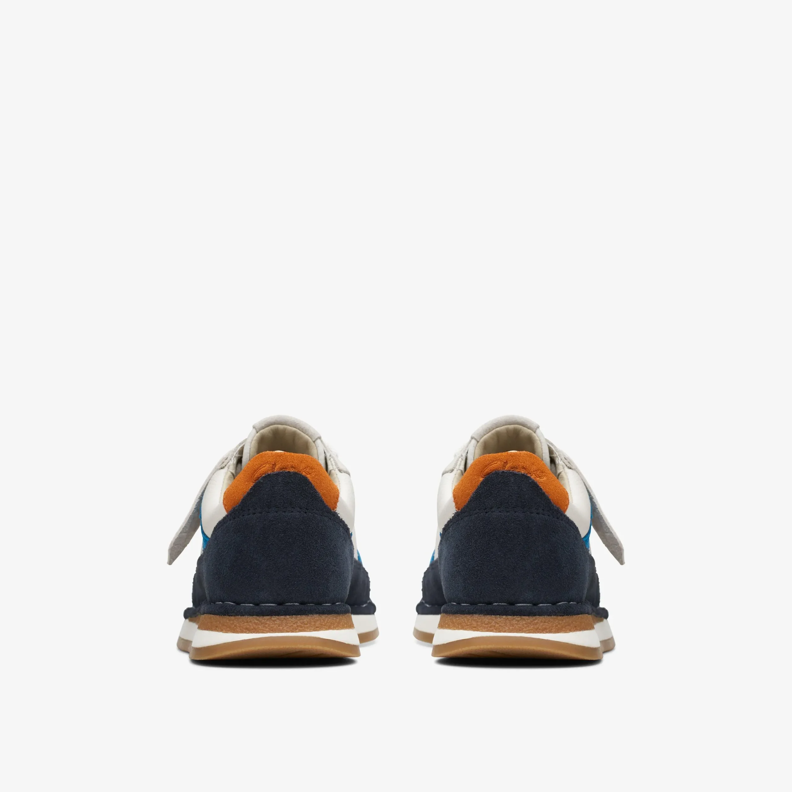 Clarks Craft Run Tor Older Navy Combination New