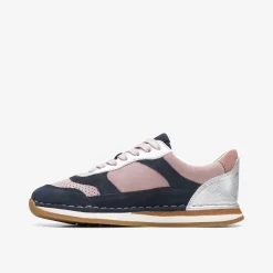 Clarks Craft Run Tor Older Pink Combination New