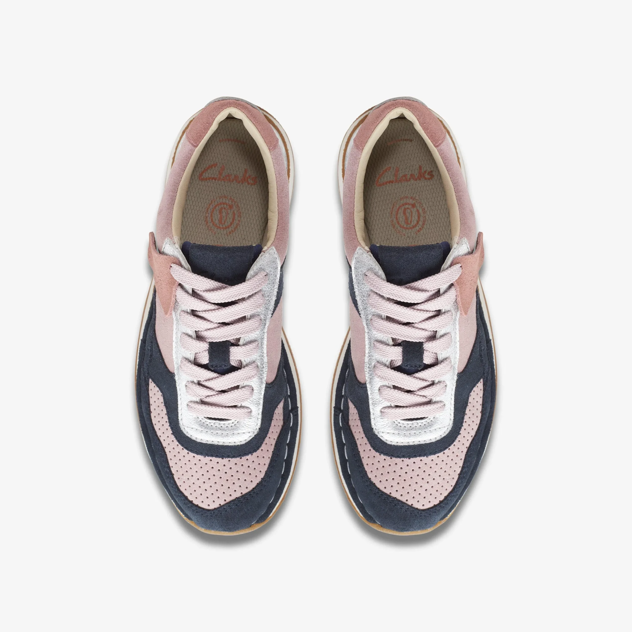 Clarks Craft Run Tor Older Pink Combination New