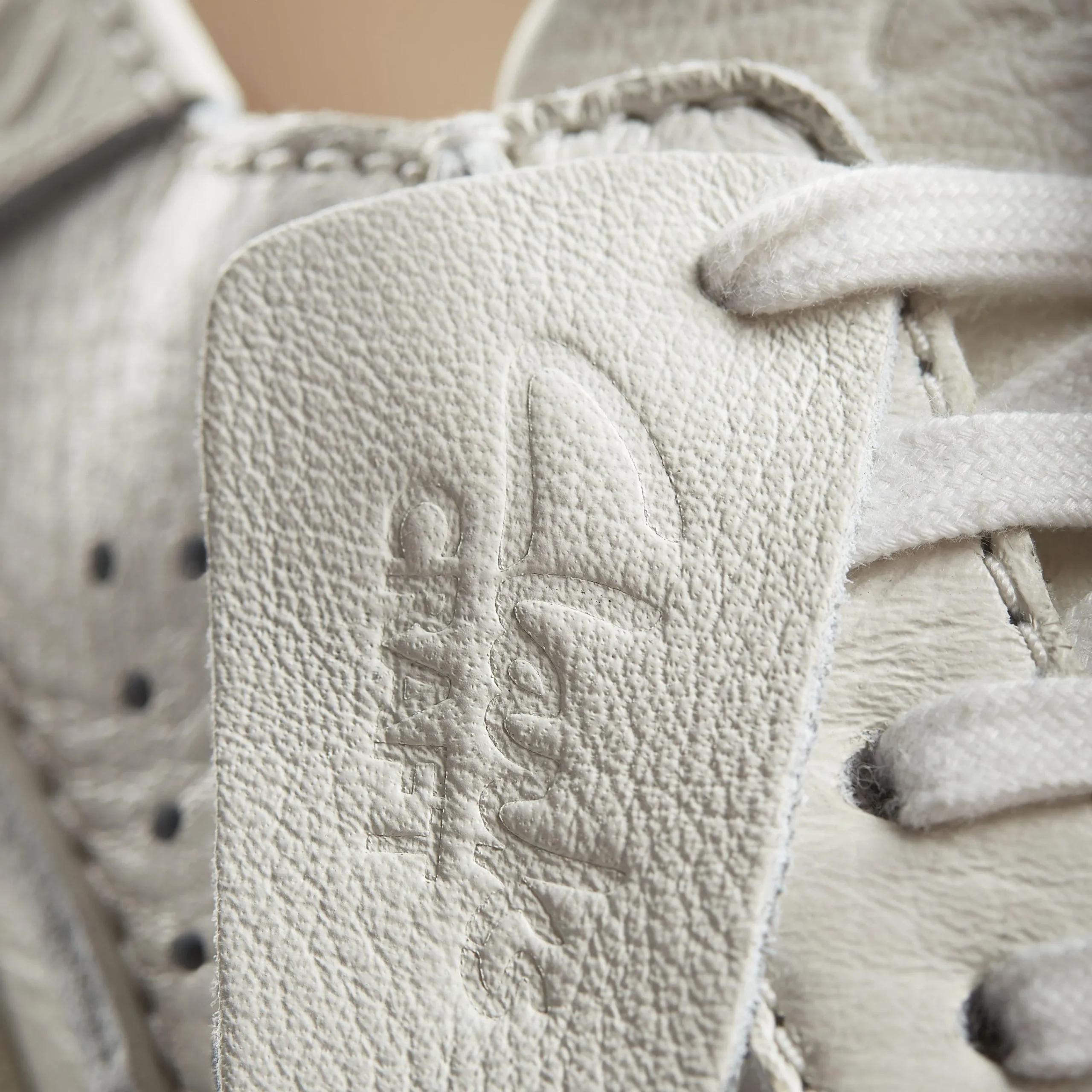 Clarks Craft Speed Off White Leather Clearance