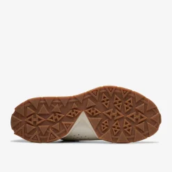 Clarks Craft Speed Off White Leather Clearance
