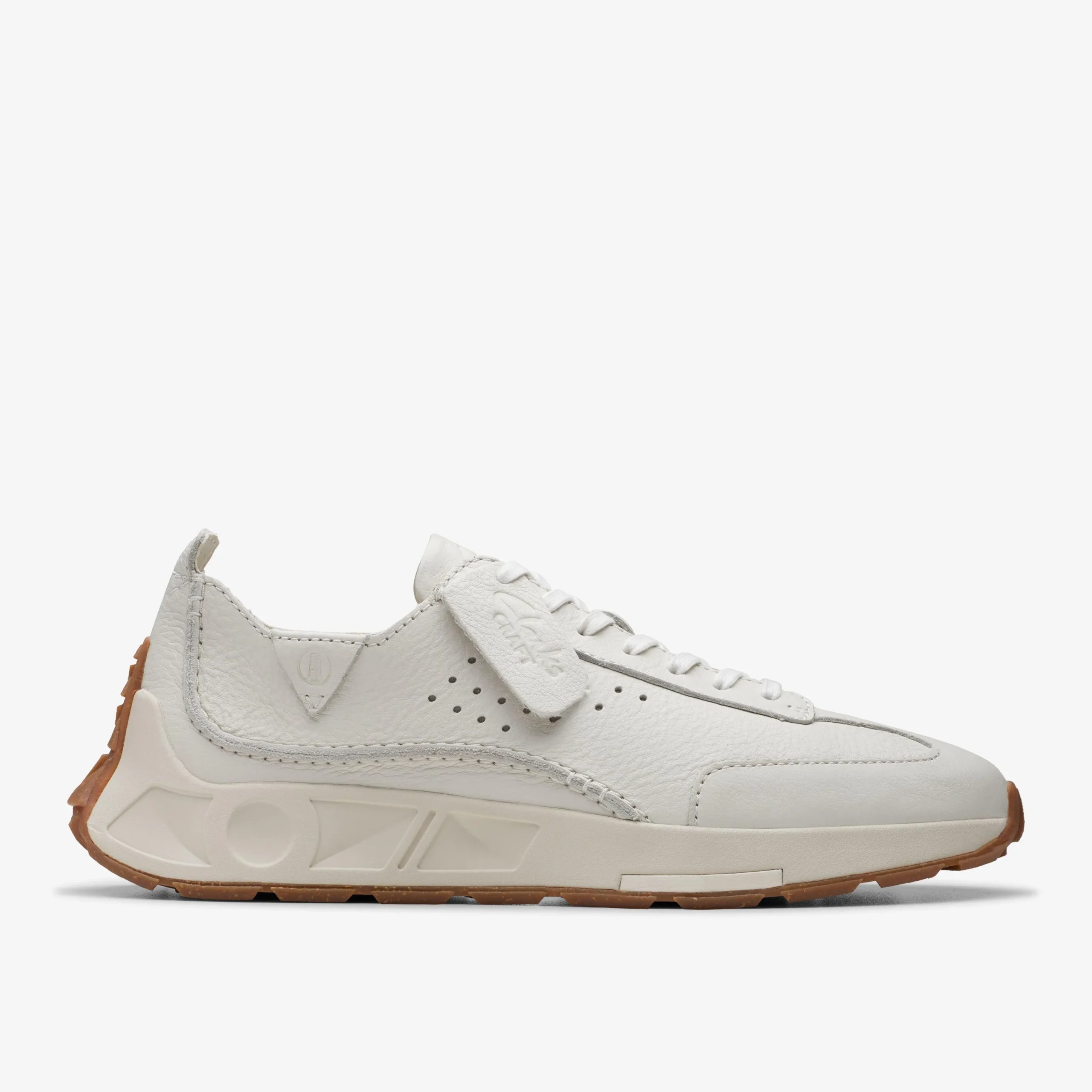 Clarks Craft Speed White Leather Store