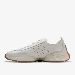 Clarks Craft Speed White Leather Store