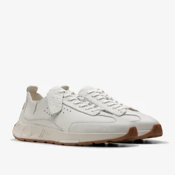 Clarks Craft Speed White Leather Store