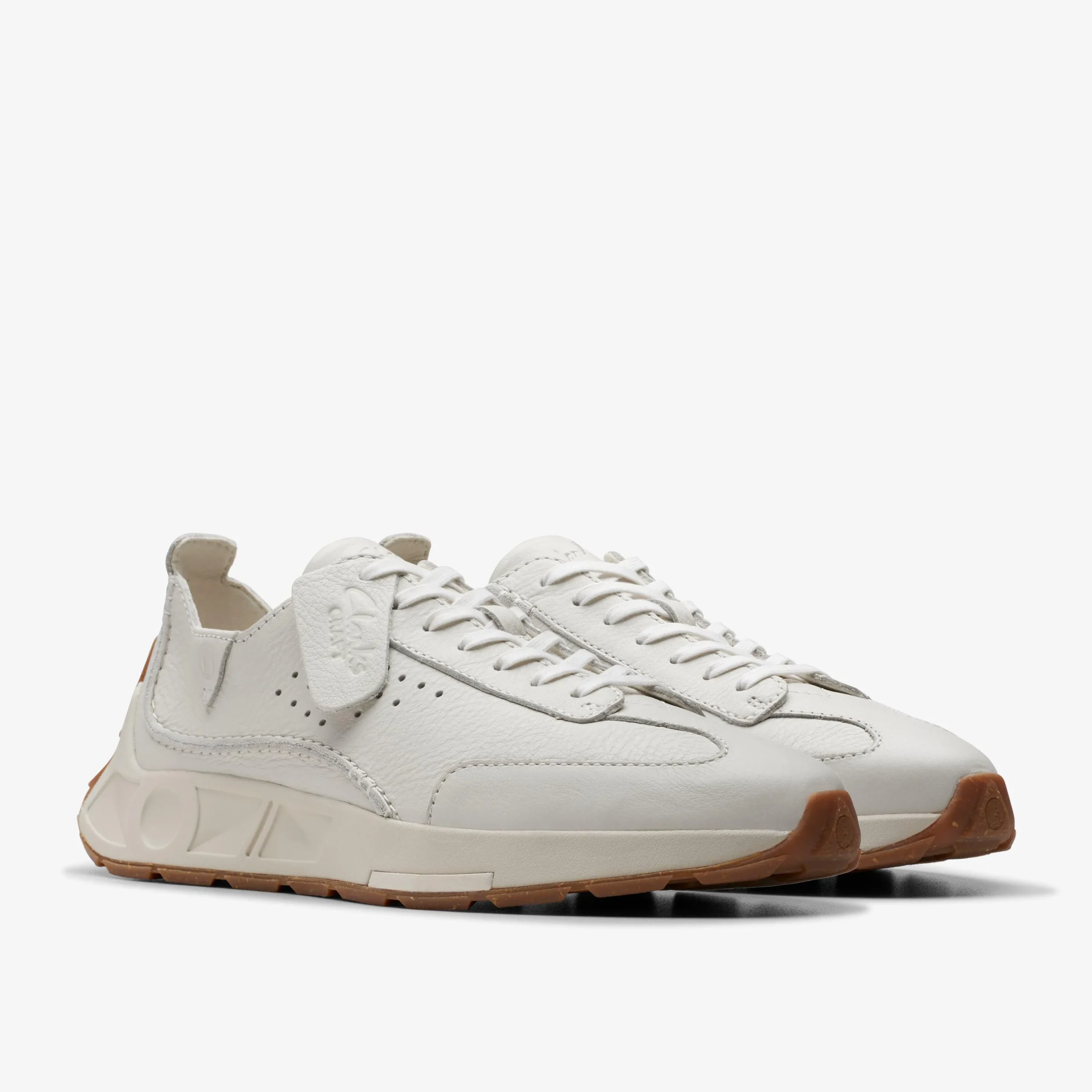 Clarks Craft Speed White Leather Store