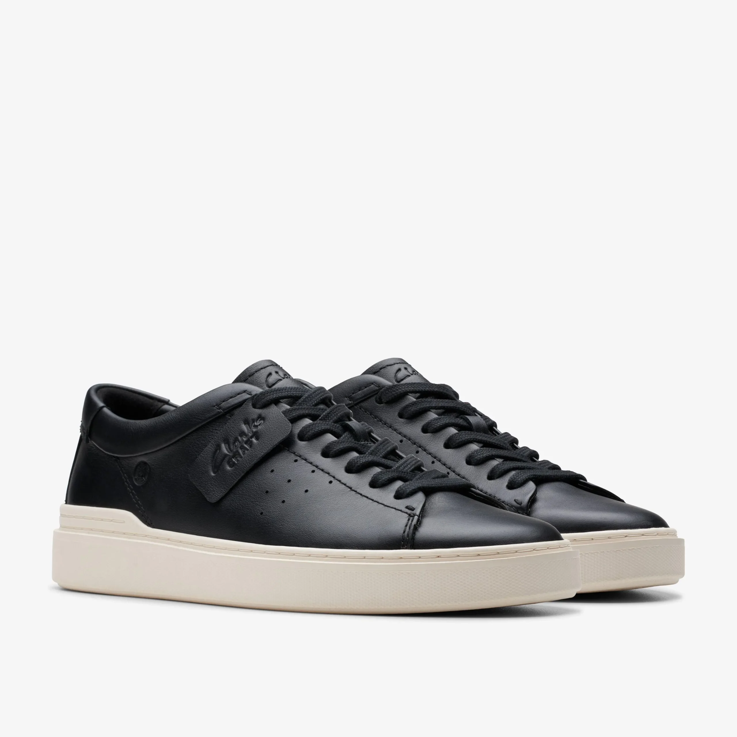 Clarks Craft Swift Black Leather Discount