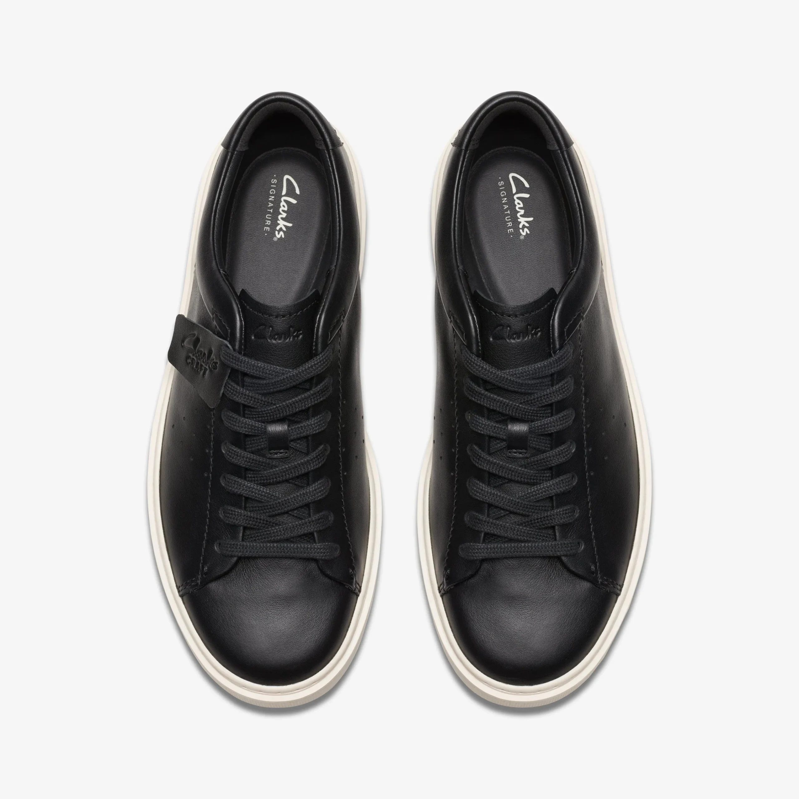 Clarks Craft Swift Black Leather Discount