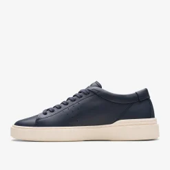 Clarks Craft Swift Navy Leather Discount