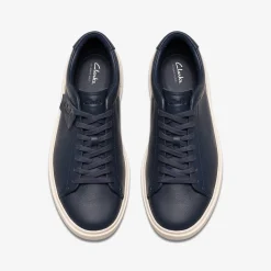 Clarks Craft Swift Navy Leather Discount