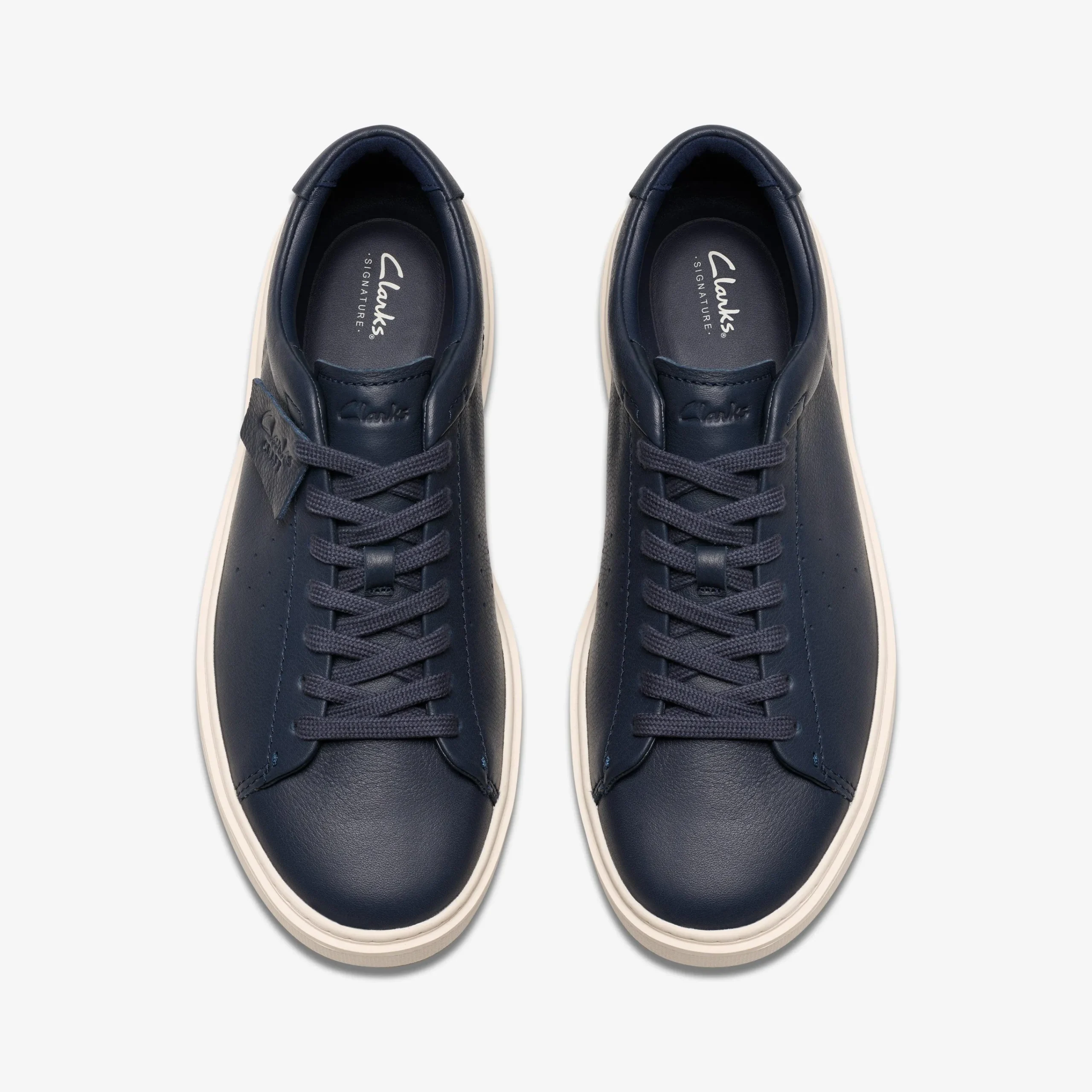 Clarks Craft Swift Navy Leather Discount