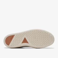 Clarks Craft Swift White Leather Cheap