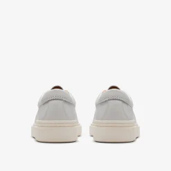 Clarks Craft Swift White Leather Cheap