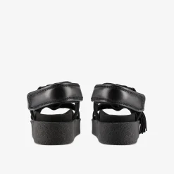 Clarks Crepe Sandal Black Flash Sale