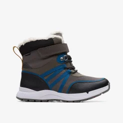 Clarks Cub Blaze Older Navy Waterproof Outlet