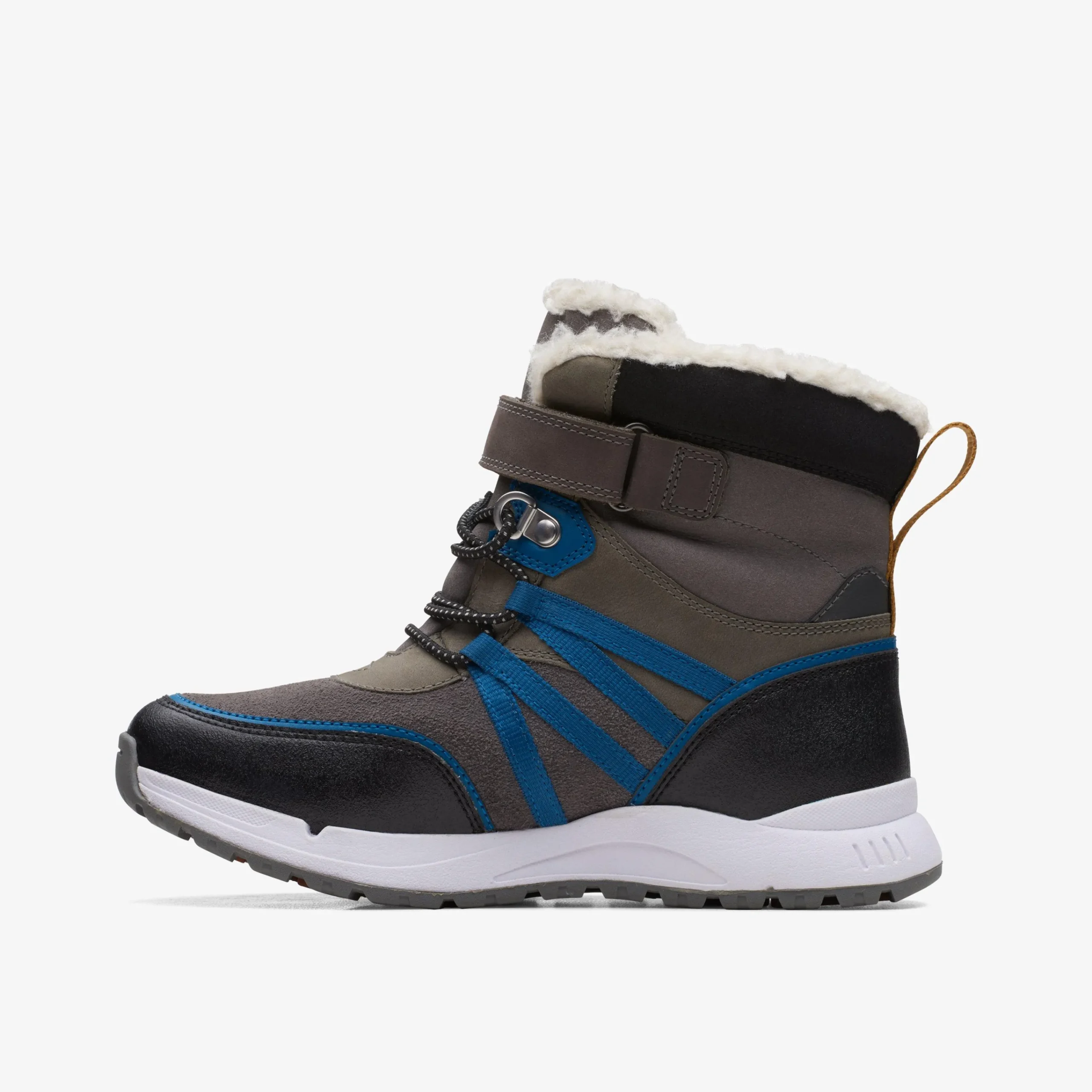 Clarks Cub Blaze Older Navy Waterproof Outlet