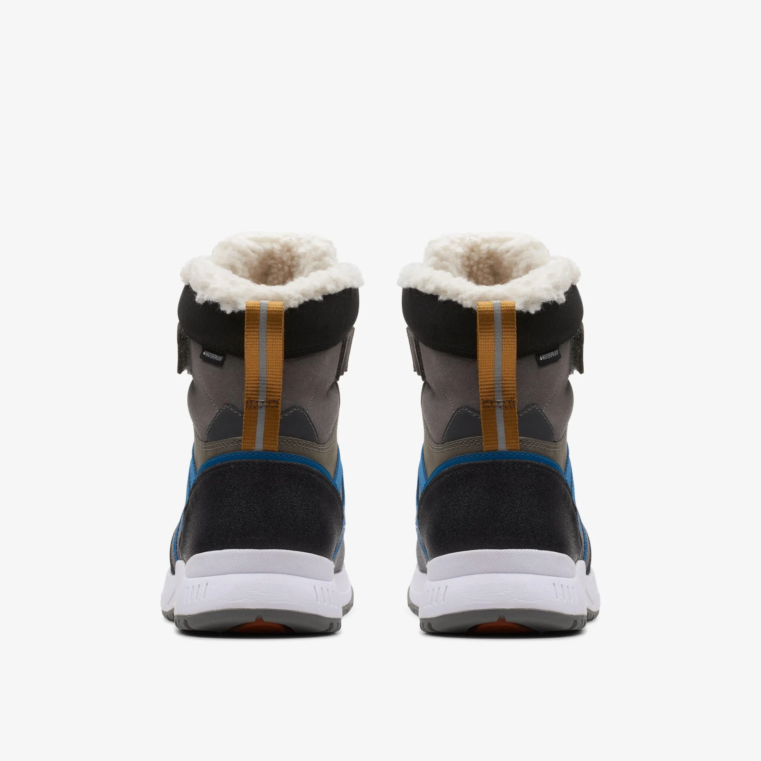 Clarks Cub Blaze Older Navy Waterproof Outlet