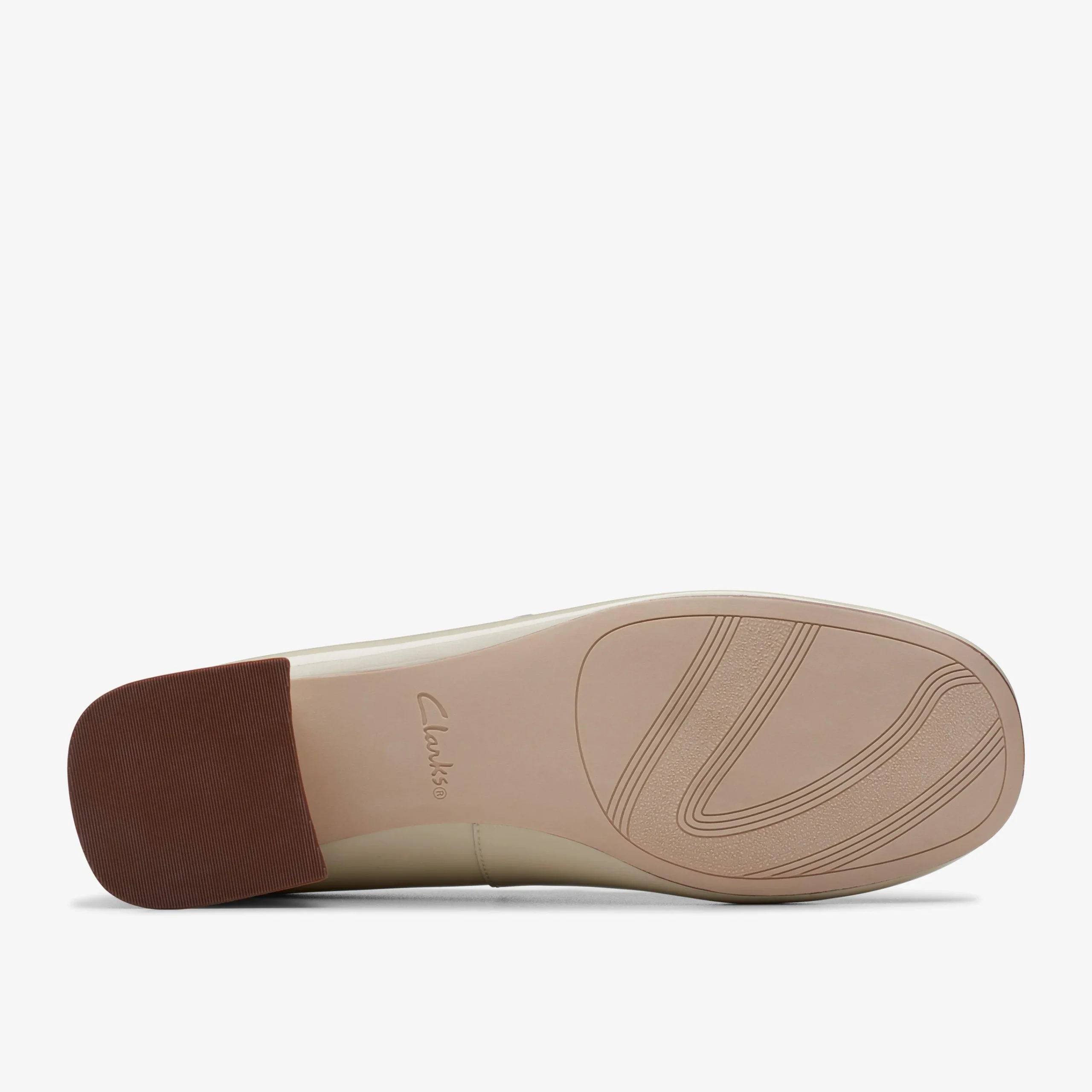 Clarks Daiss 30 Shine Ivory Patent Flash Sale
