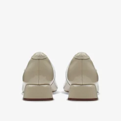 Clarks Daiss 30 Shine Ivory Patent Flash Sale