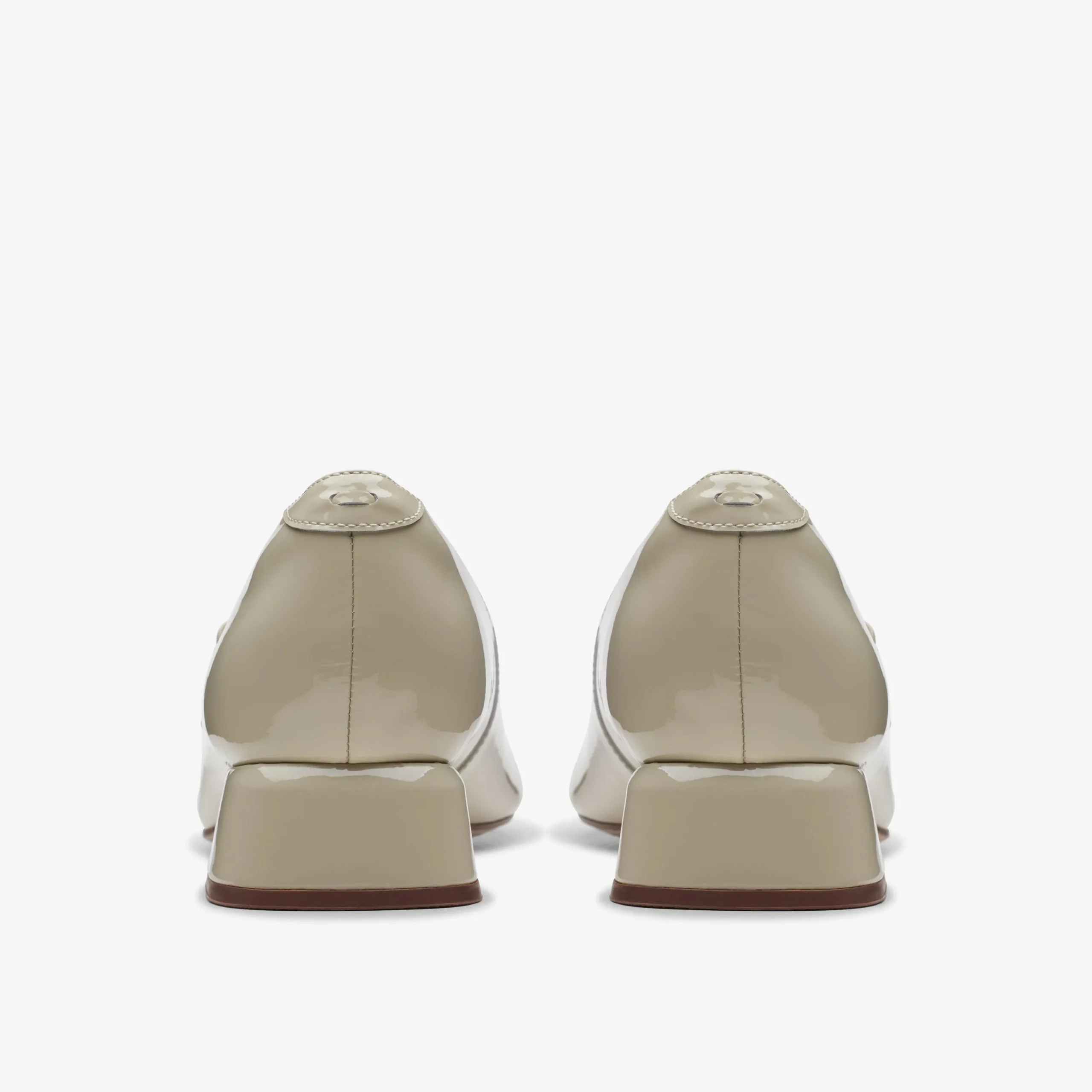 Clarks Daiss 30 Shine Ivory Patent Flash Sale