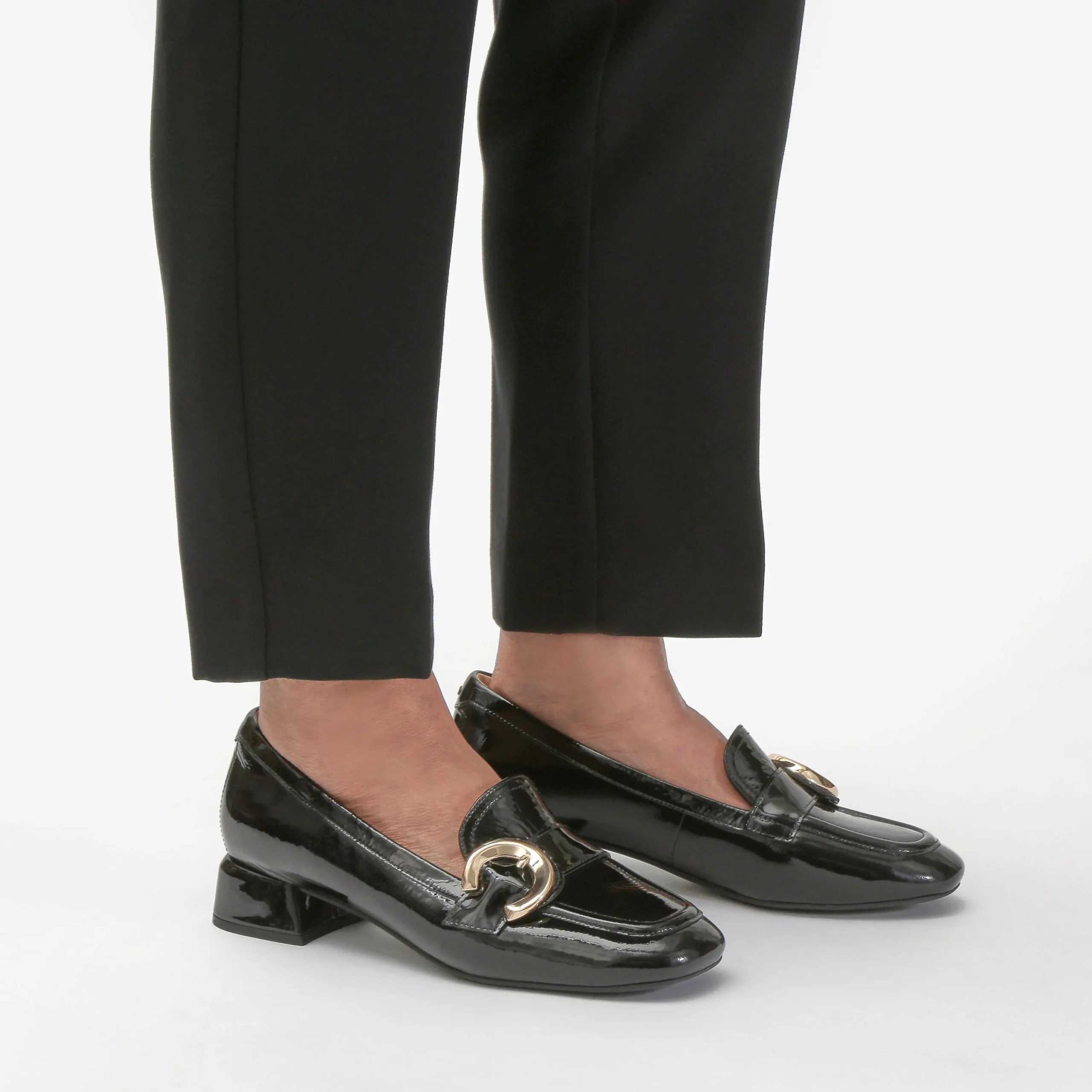 Clarks Daiss 30 Trim Black Patent Hot