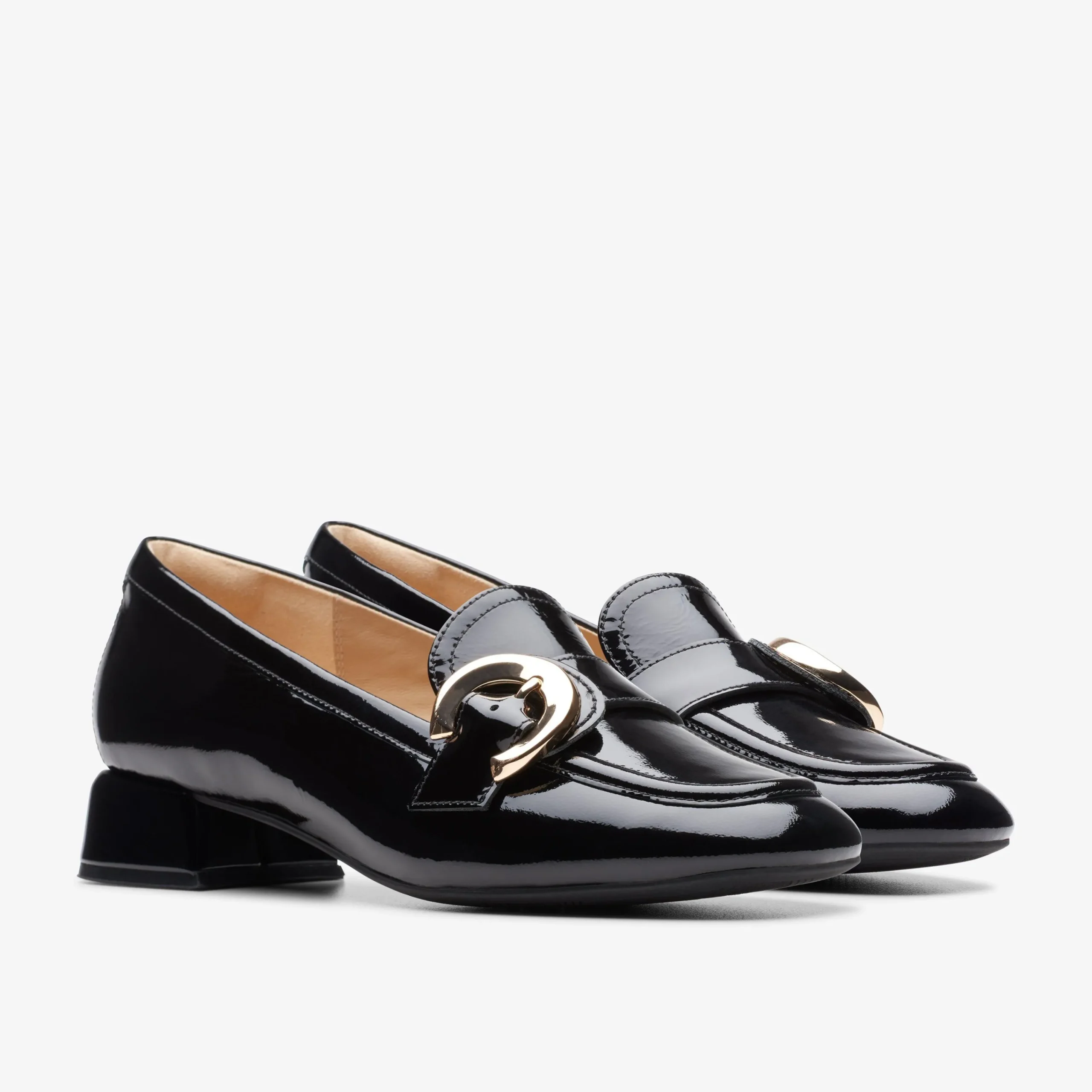 Clarks Daiss 30 Trim Black Patent Hot