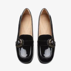 Clarks Daiss 30 Trim Black Patent Hot