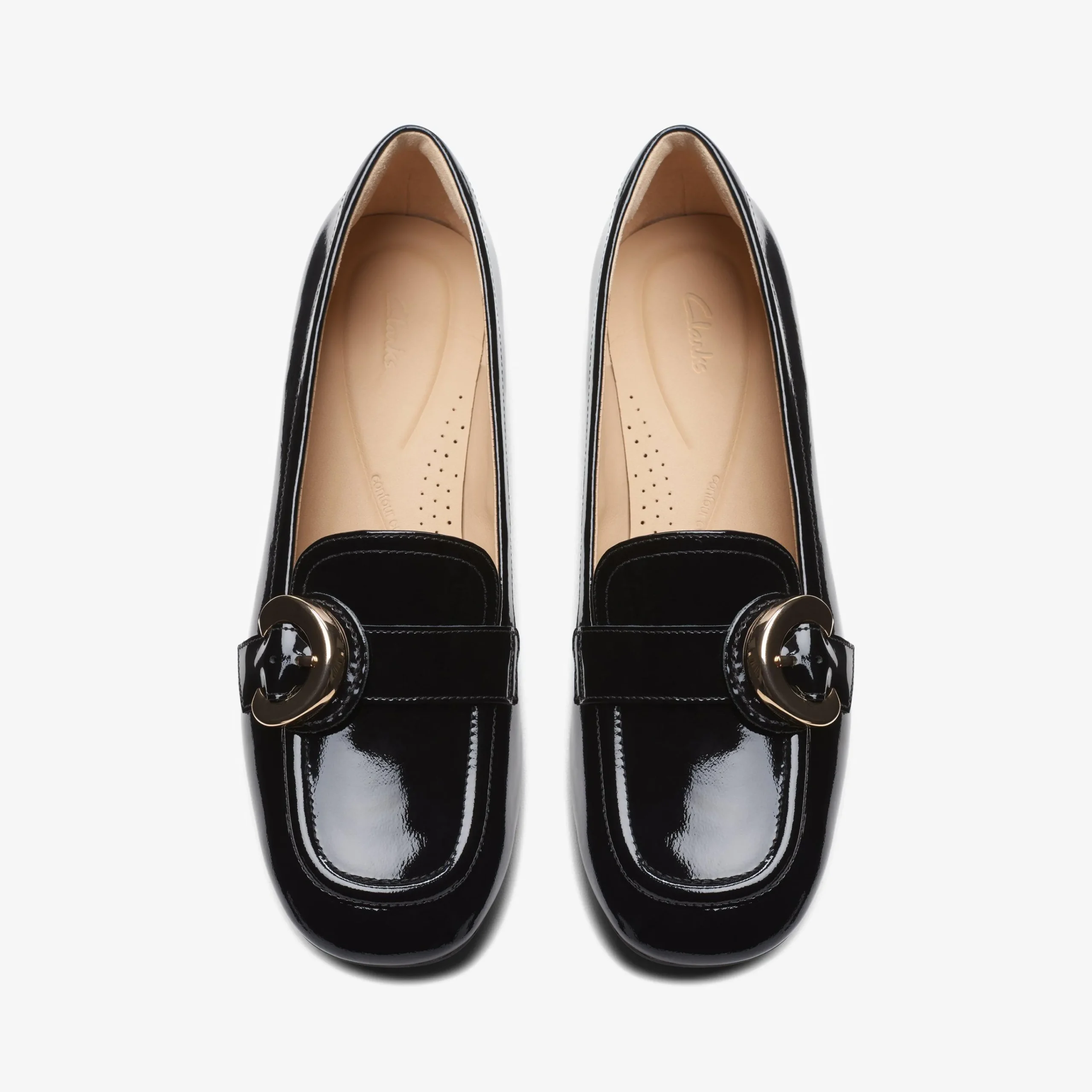 Clarks Daiss 30 Trim Black Patent Hot