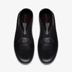 Clarks Desert Boot Black Polished Online