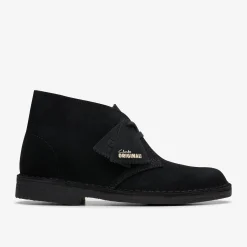 Clarks Desert Boot Black Suede Sale